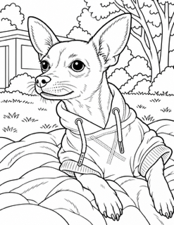 Velcro & Friends Dog Coloring Book for Ages 7–11 | StudioTu