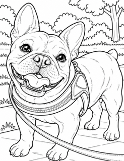 Velcro & Friends Dog Coloring Book for Ages 7–11 | StudioTu
