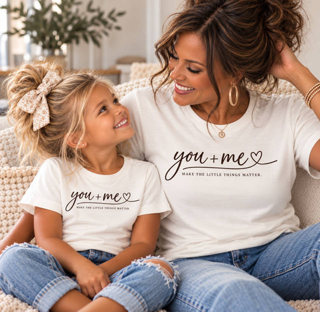 You + Me Women’s Relaxed T-Shirt | TU & ME by StudioTu