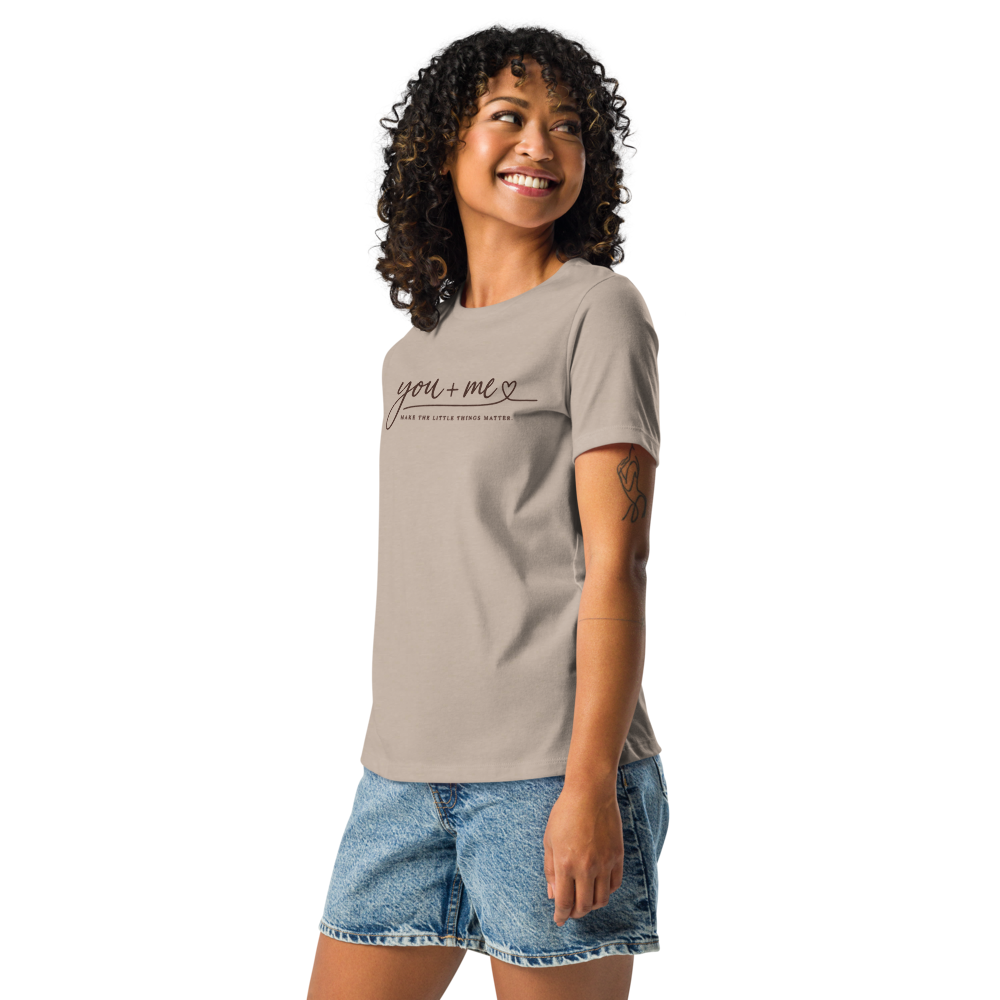 You + Me Women’s Relaxed T-Shirt | TU & ME by StudioTu