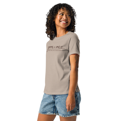You + Me Women’s Relaxed T-Shirt | TU & ME by StudioTu