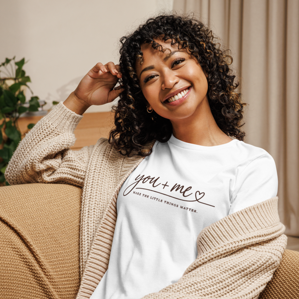 You + Me Women’s Relaxed T-Shirt | TU & ME by StudioTu